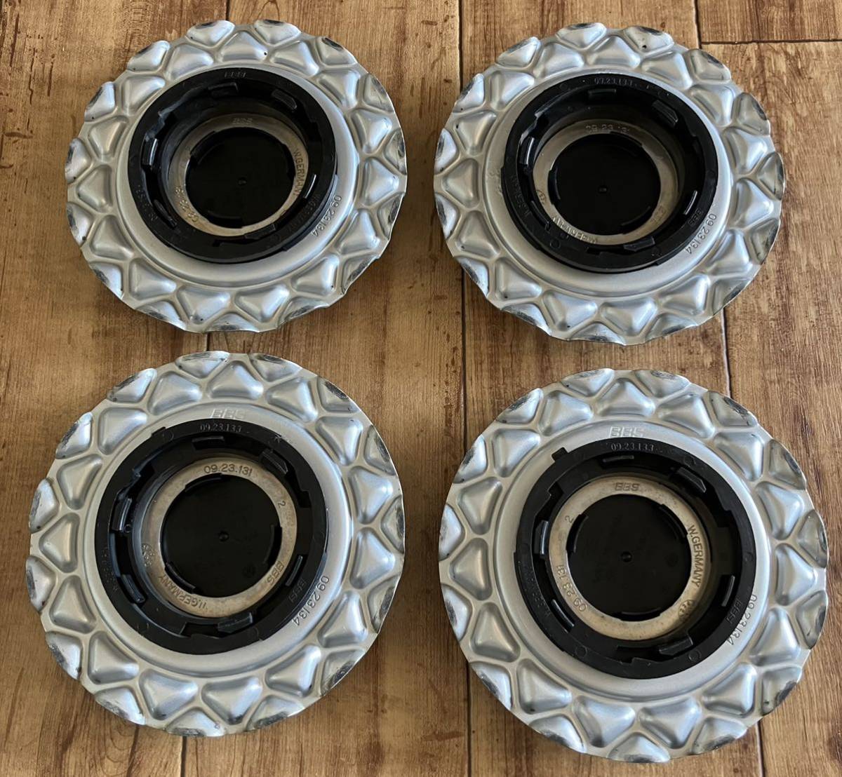 BBS RS RG センターキャップ 4枚 リバレル レストア 16インチ 17インチ 