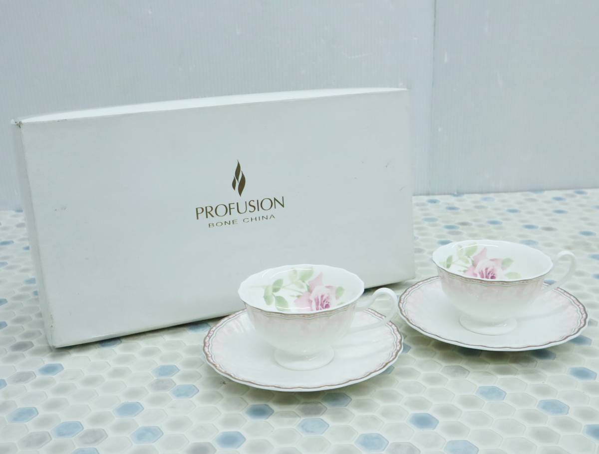 得価 品 花柄｜カップル ティーセット 2客｜NARUMI PROFUSION ナルミ プロフュージョン コーヒーカップ カップ ソーサー｜ M0292(コーヒー、ティー兼用)｜売買されたオークション情報、yahooの商品情報 茶器