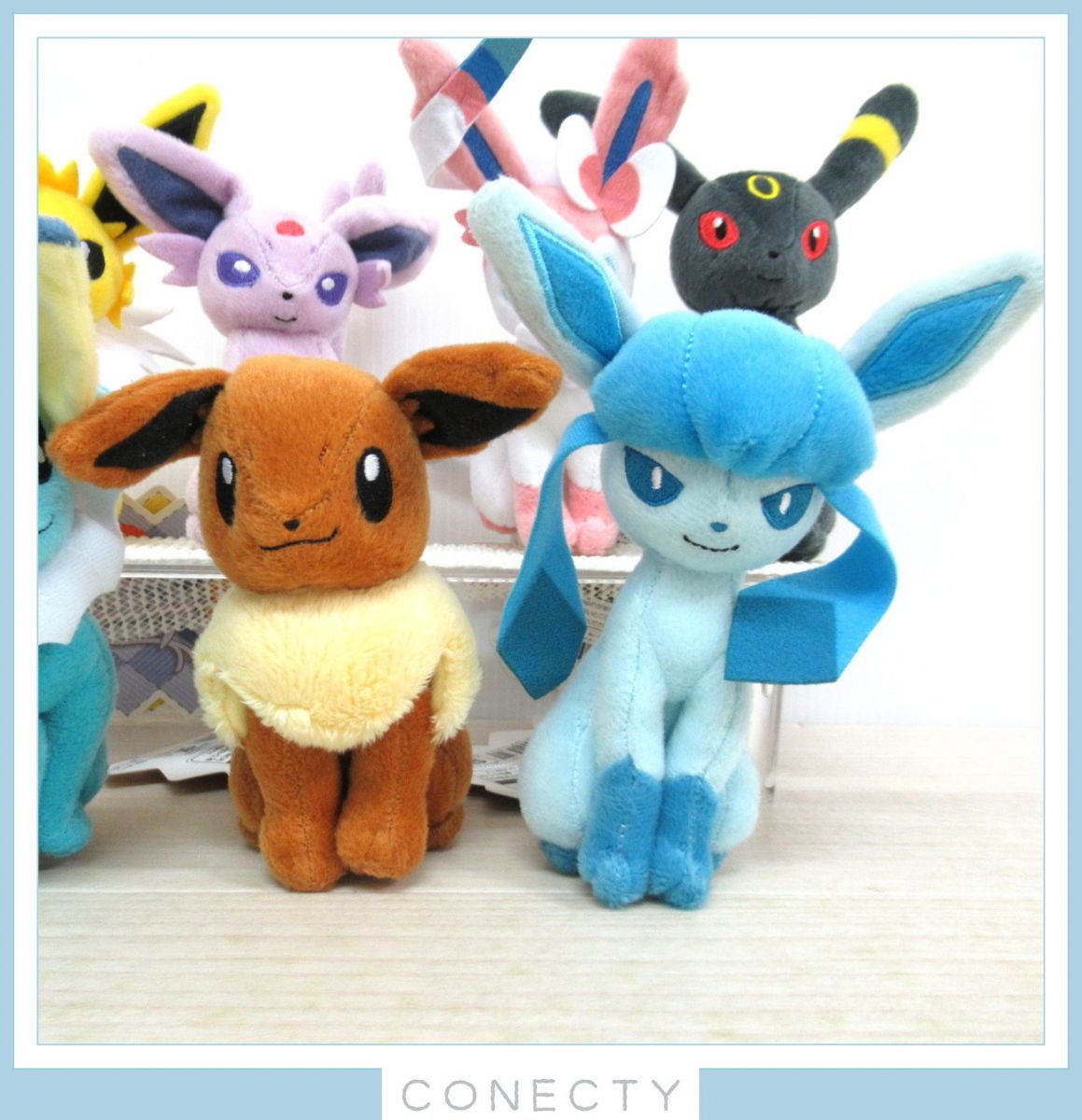 大量】良品 ポケモン イーブイ 進化系 ぬいぐるみ セット くじでっかい