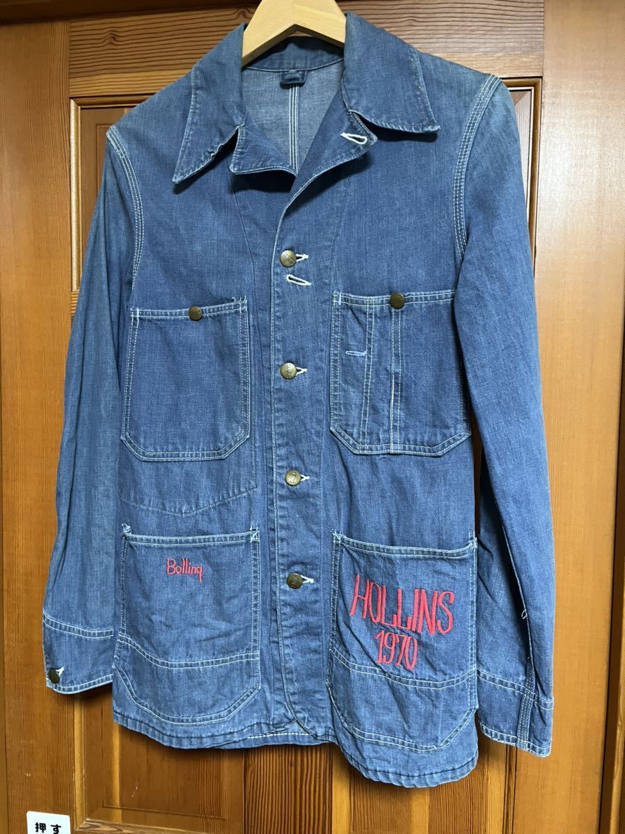 Sears 60s USA製 VAT DYED デニムカバーオール Sears 60s USA製 VAT DYED デニムカバーオール