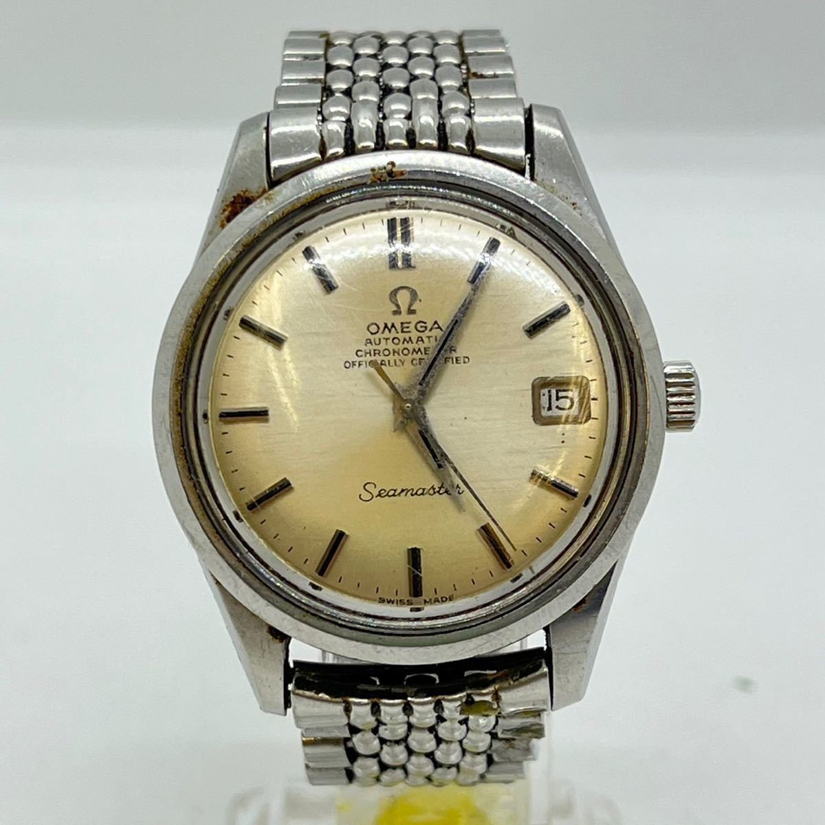 稼働品 OMEGA オメガ シーマスター クロノメーター OFFICIALLY