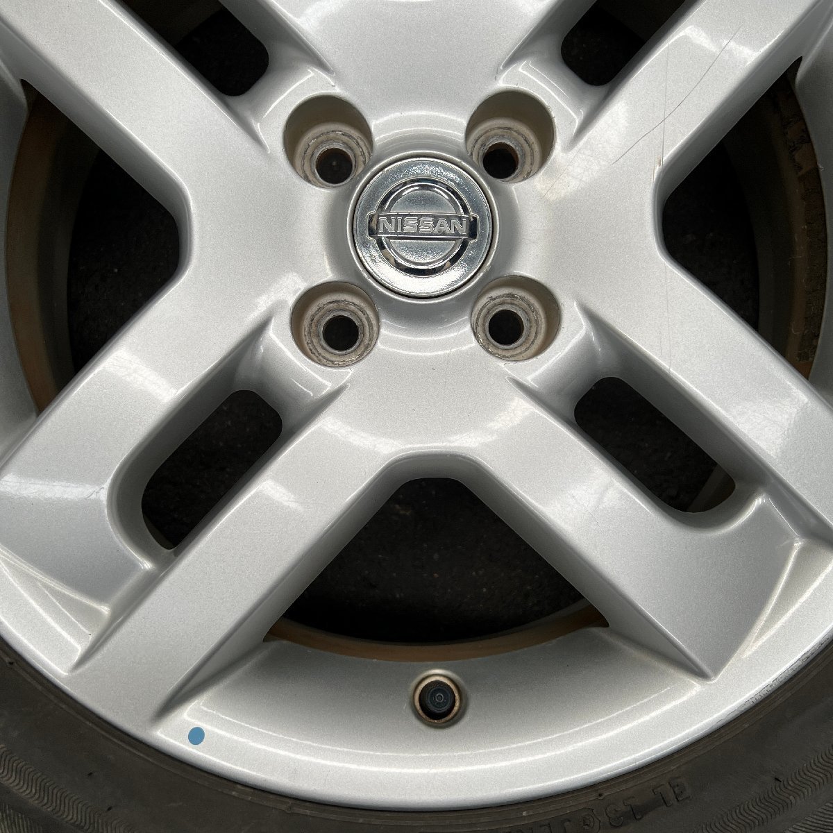 タイヤ付き純正ホイール1本 キューブ Z12 16×6J +42 100 4穴