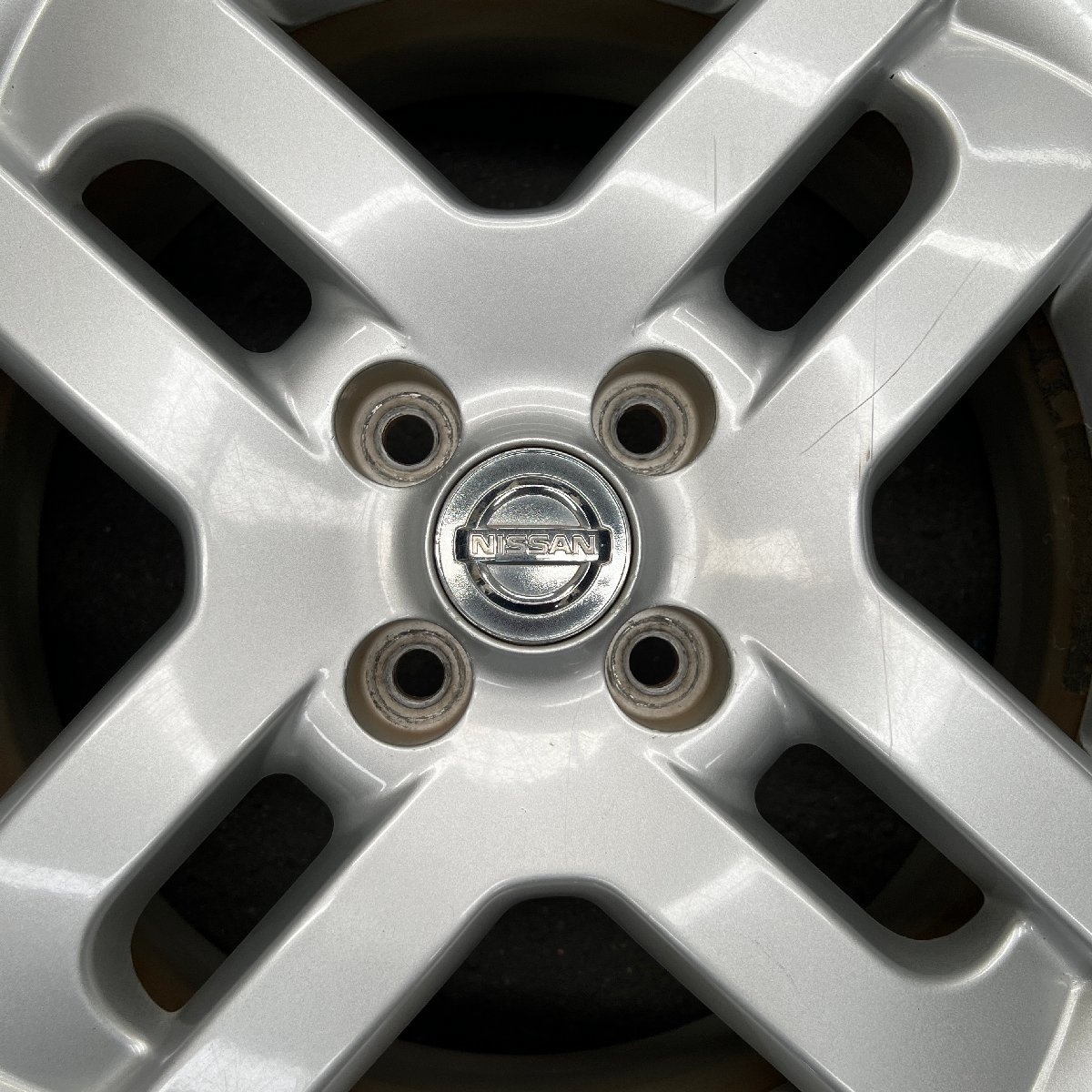 タイヤ付き純正ホイール1本 キューブ Z12 16×6J +42 100 4穴