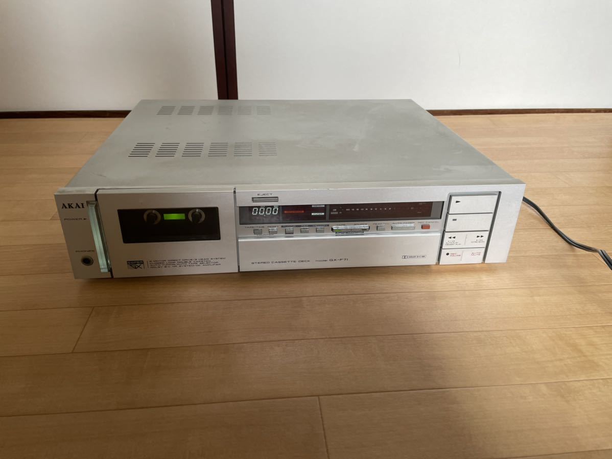 ジャンク☆送料込 AKAI(アカイ) カセットデッキ GXC-730D xvpbvx