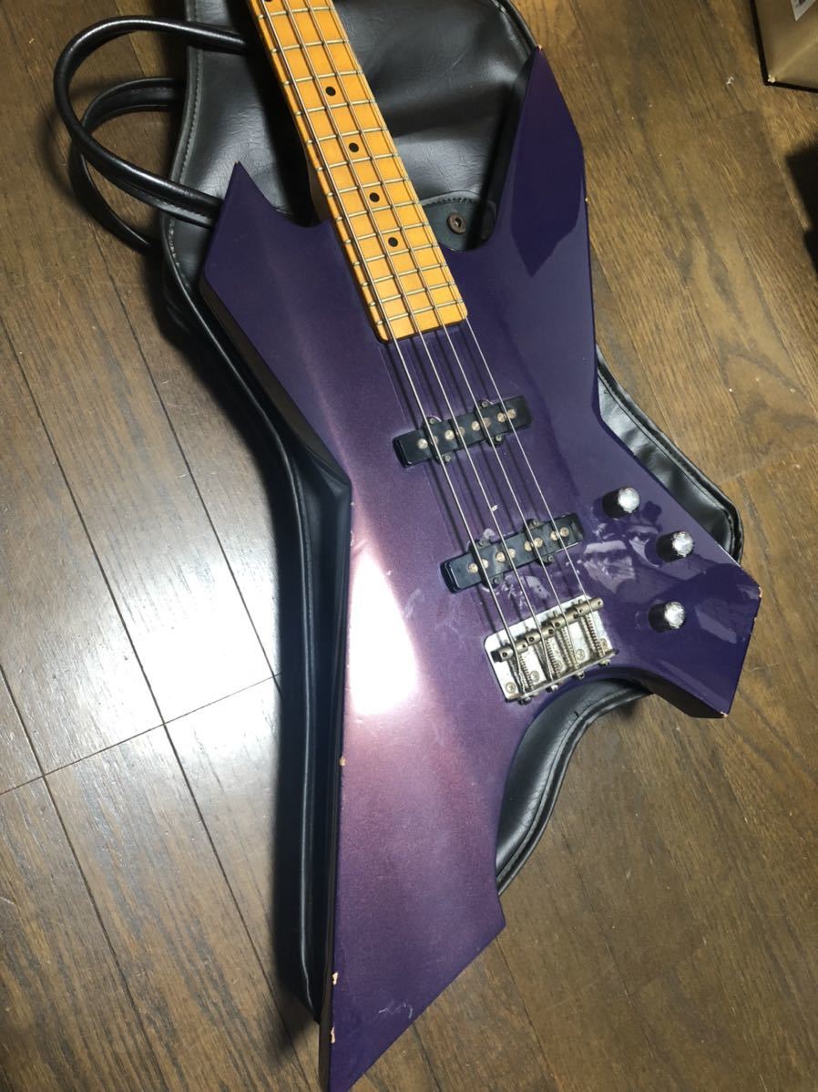 KILLER キラー Dagger エレキベース TAIJI 紫 killer キラー cross クロス ベース （X JAPAN TAIJI(エレキベース本体