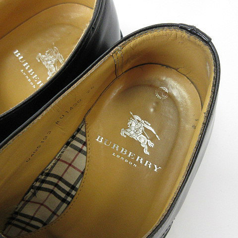 バーバリー ロンドン BURBERRY LONDON レースアップ Vチップ 