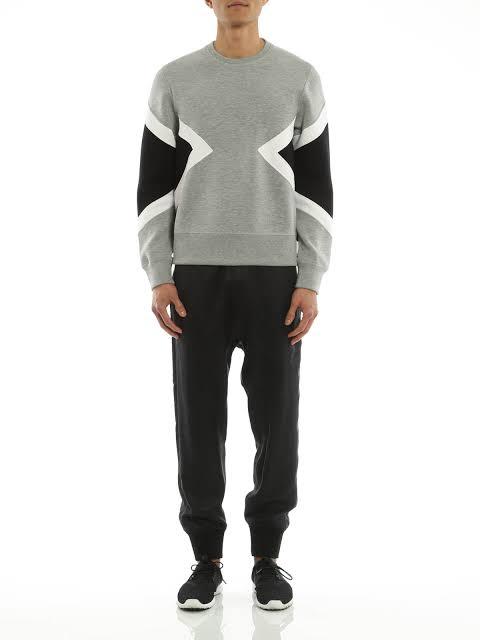 日本国内購入品 Neil Barrett ポルトガル製 キルティング 切替 