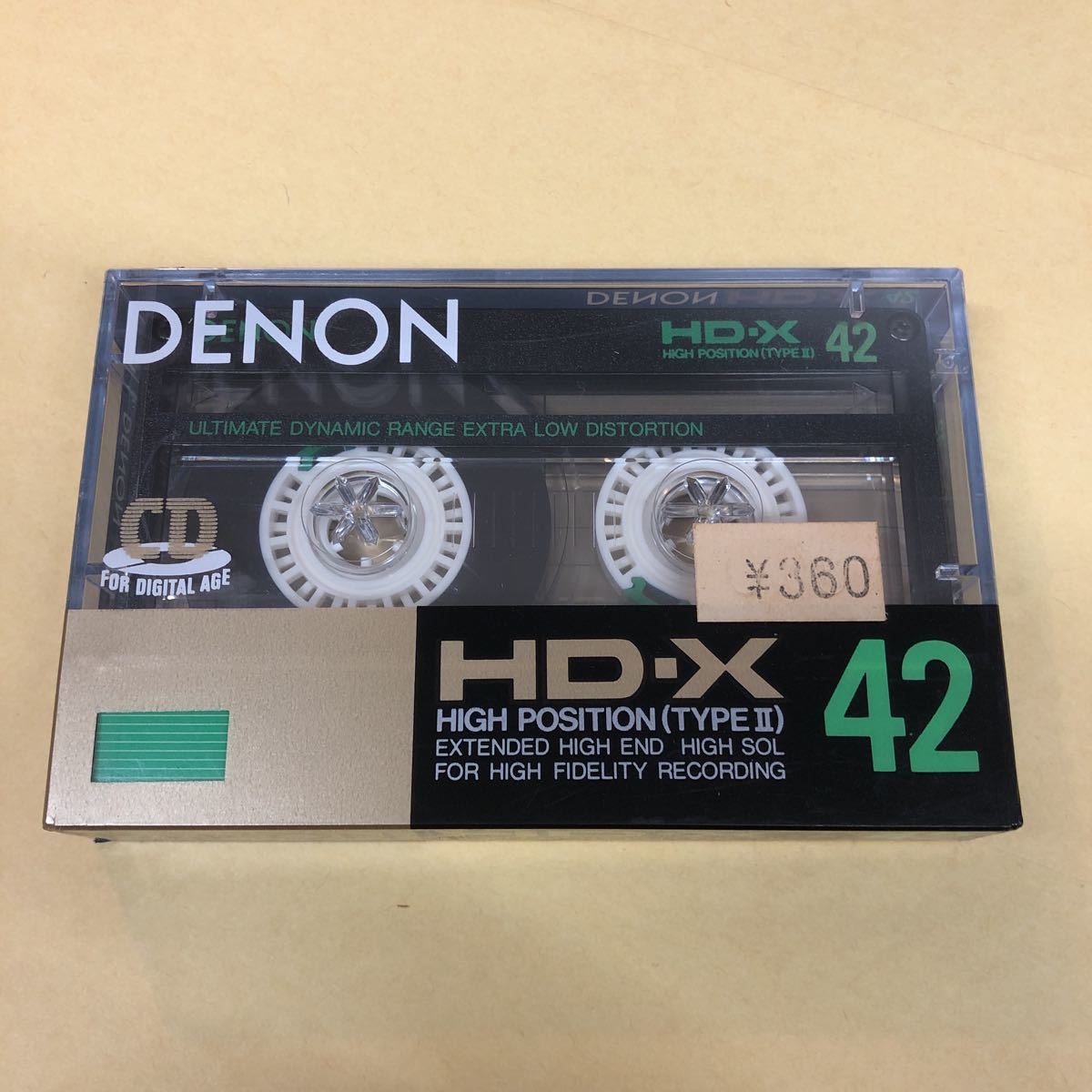 DENON ハイポジション カセットテープ デノン HD6 Yahoo!オークション