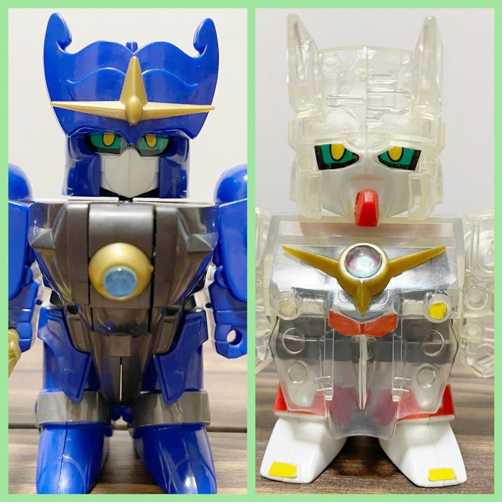 元祖SDガンダム ガンプラ　バンダイ　BANDAI 当時物　機甲神アクアリウス　機甲神オルフェリス　旧キット_1