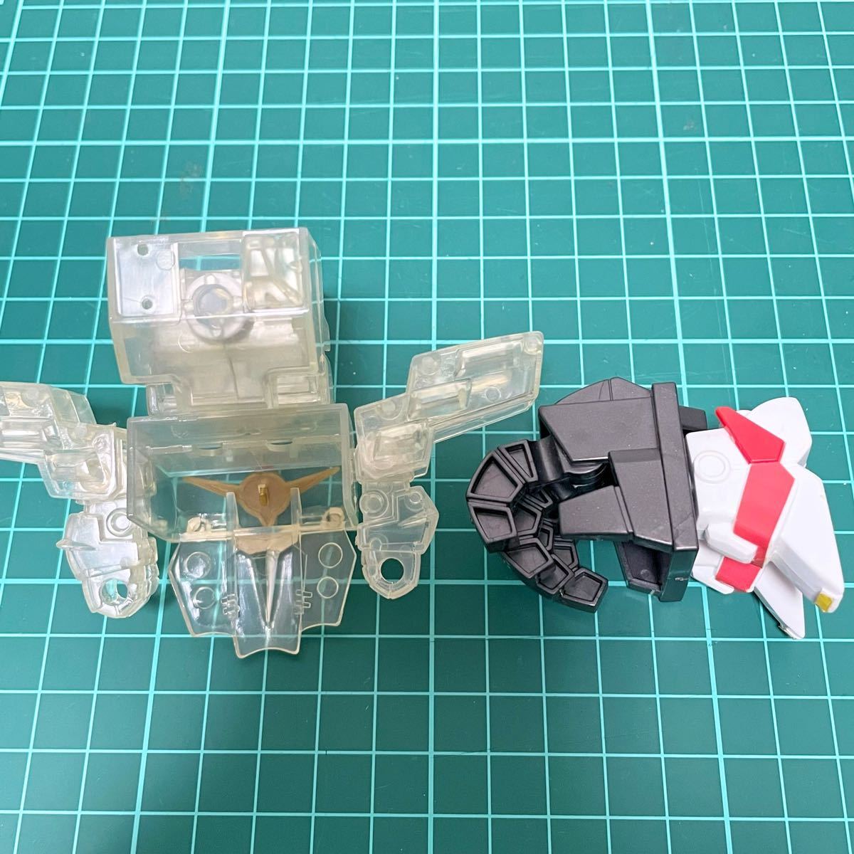 元祖SDガンダム ガンプラ　バンダイ　BANDAI 当時物　機甲神アクアリウス　機甲神オルフェリス　旧キット_9