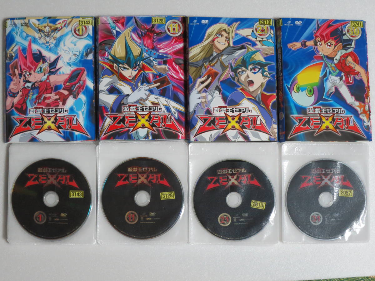 中古DVD 遊戯王ゼアル ZEXAL 全36巻 レンタルDVD レンタル落ち USED