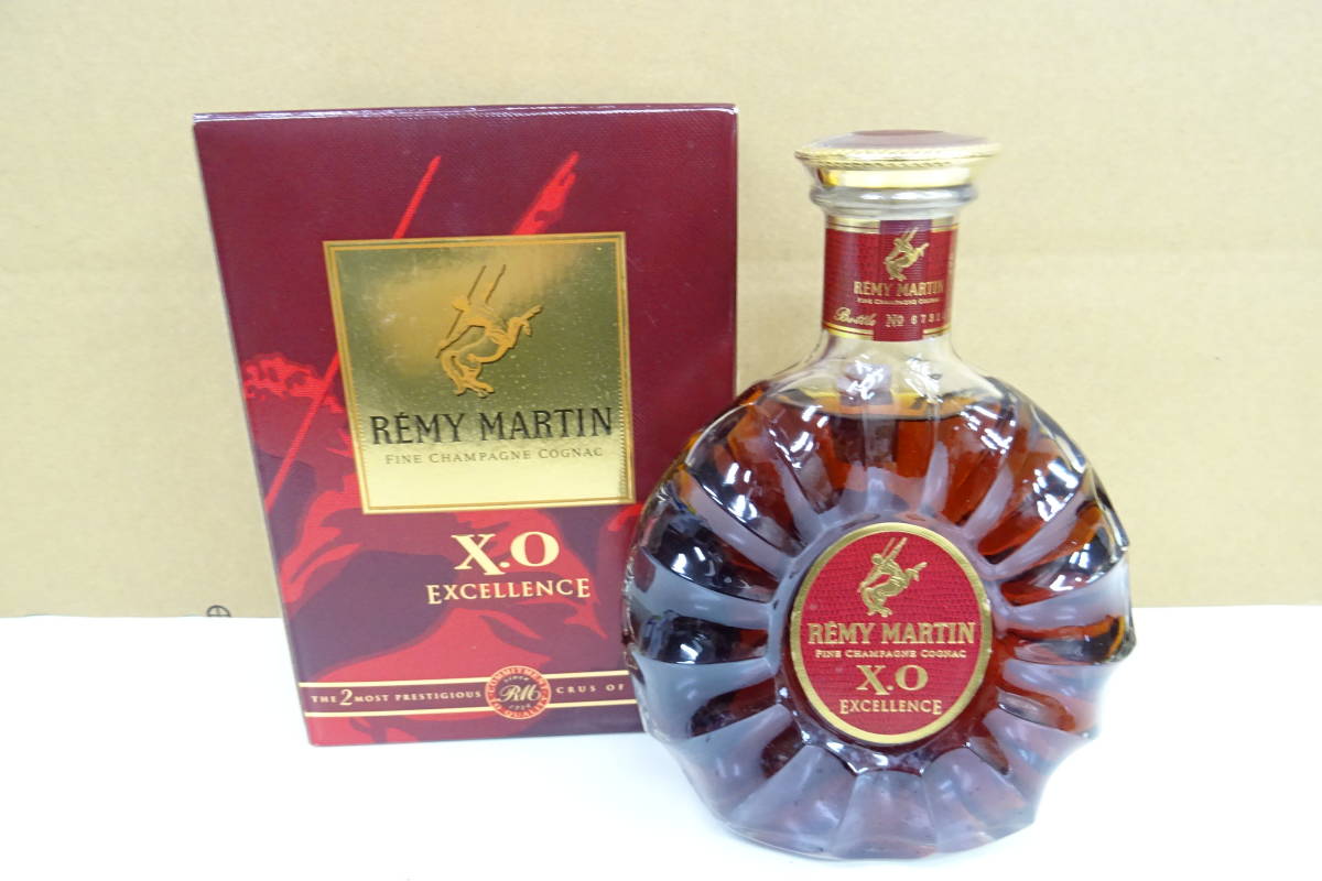 梅田10009 未開栓 REMY MARTIN XO EXCELLENCE ブランデー 700ml 40