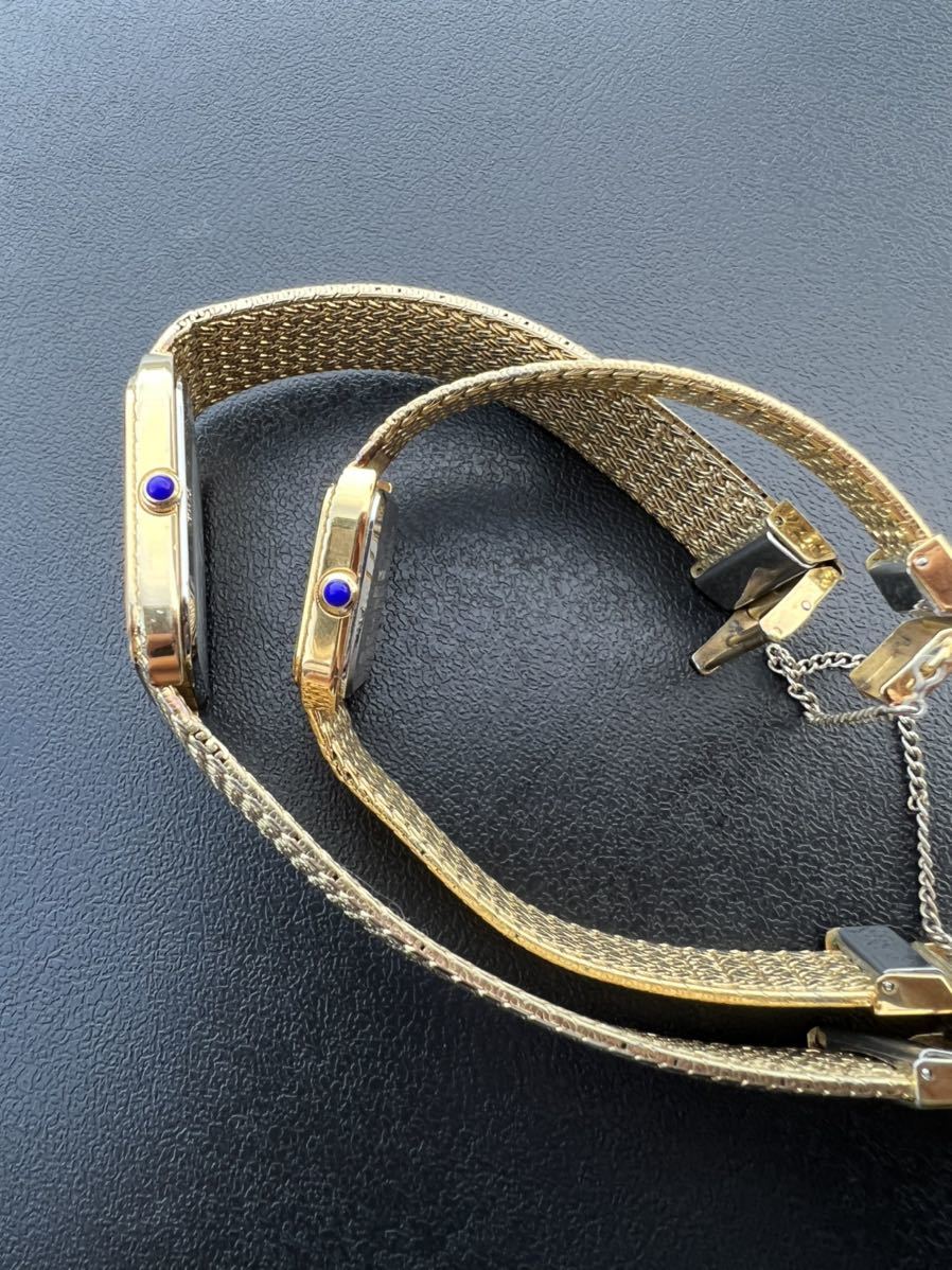 RADO クォーツ メンズ・レディース2本セット中古品 電池切れ ラドー