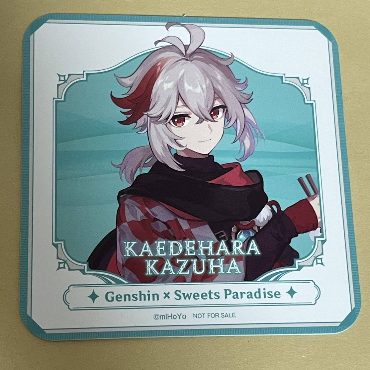 原神 スイーツパラダイス コースターまとめ 原神 スイパラ コースター PARADISE 楓原万葉 原神×SWEETS スイーツ