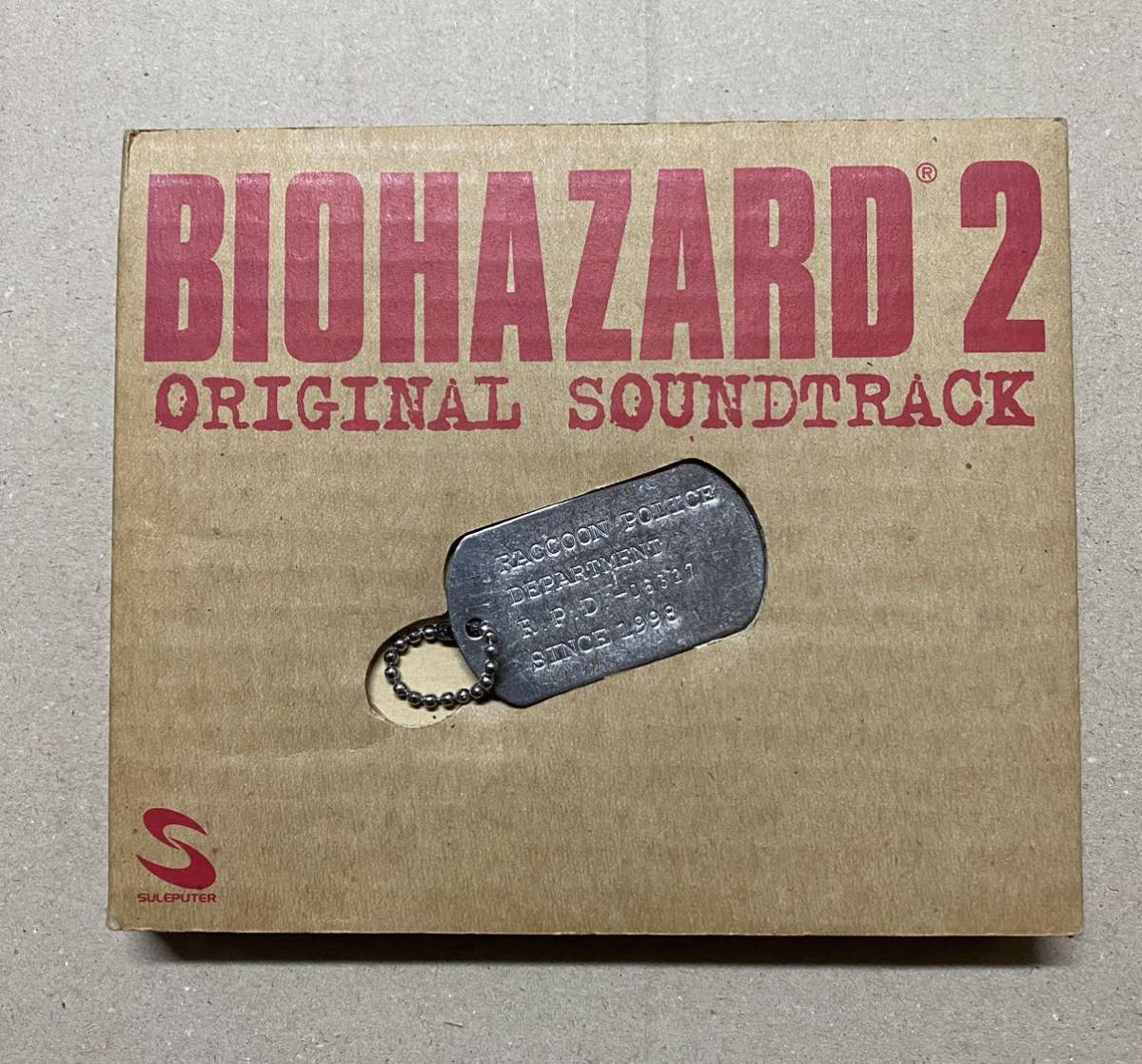 『CD』サントラ/オリジナル サウンドトラック/バイオハザード2/BIOHAZARD2/ORIGINAL SOUNDTRACK/初回限定タグ付き/ゲーム音楽/送料無料