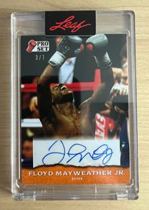 ☆世界3枚限定☆ メイウェザー 直筆サイン 2022 Leaf Pro Set
