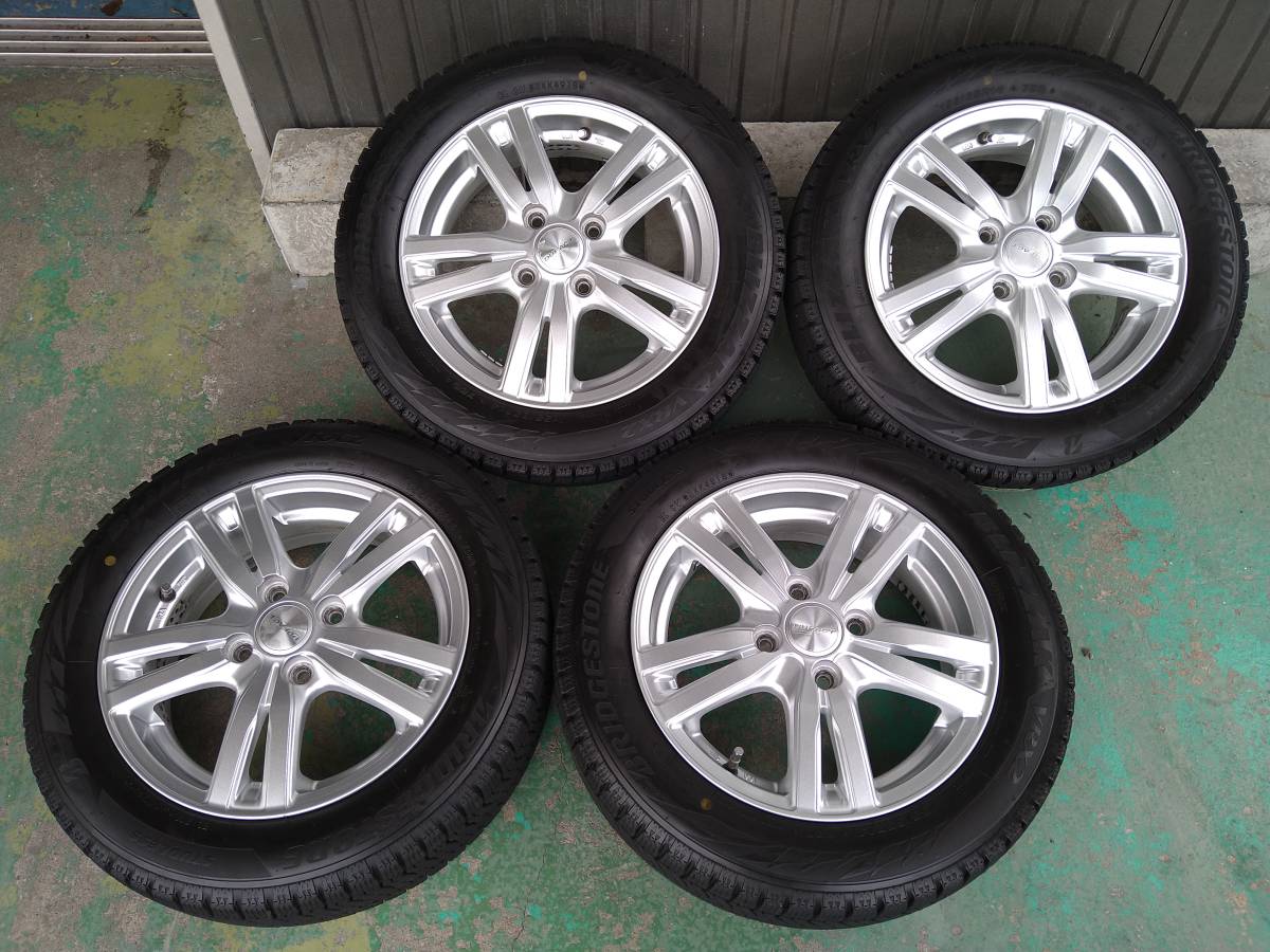 QC082【送料無料】175/70R14 超溝高 8.5分山 ブリヂストン 夏タイヤ 