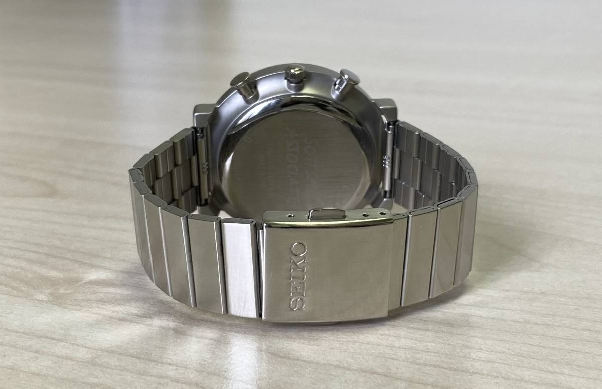 美品 SEIKO セイコー×SOTTSASS ソットサス SPIRIT スピリット クロノ 