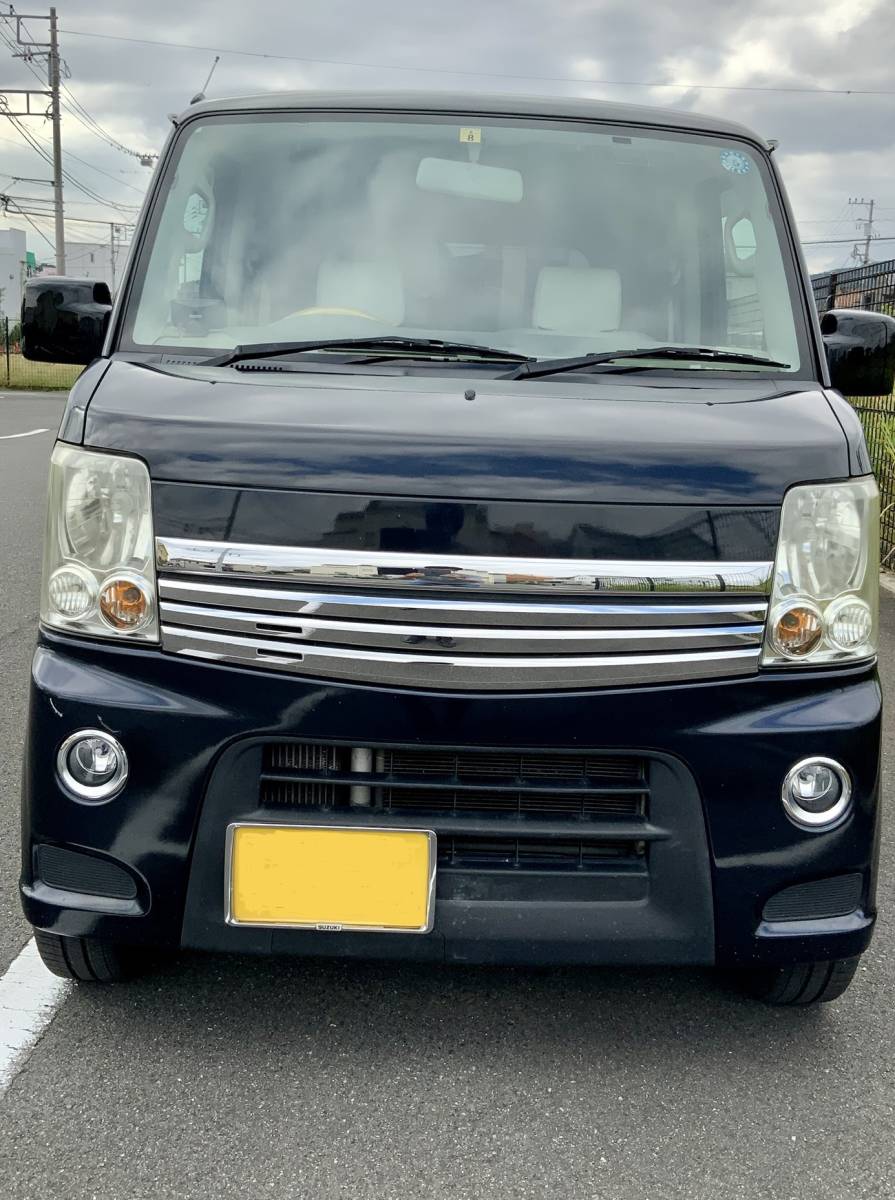 個人諸費用無 車検たっぷり 後期仕様 エブリイワゴン 最上級 PZターボ 