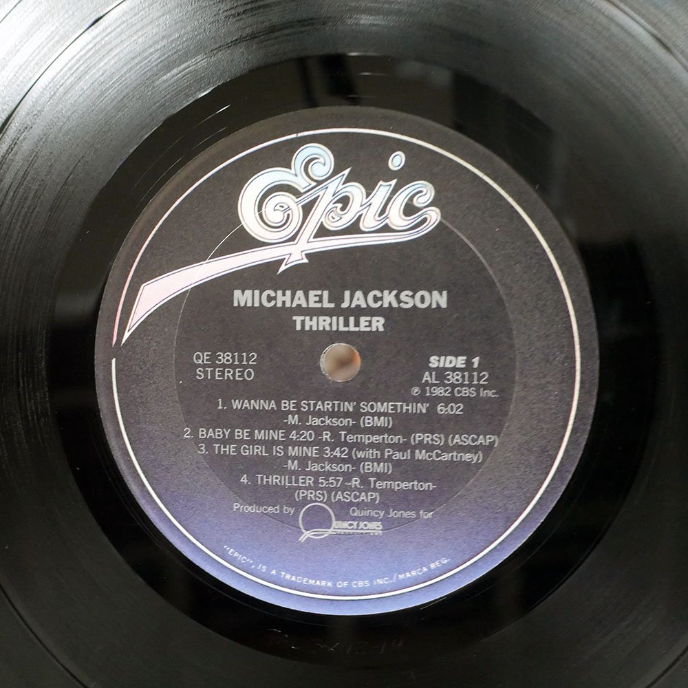 はなページ 米 MICHAEL JACKSON/THRILLER/EPIC QE 38112