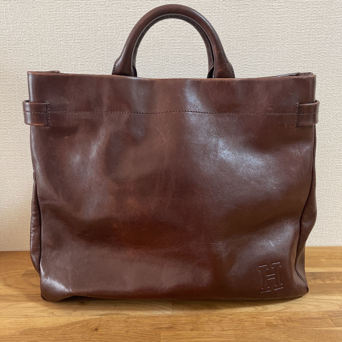 ブラウン HIROFU ハンドバッグ ヒロフ レザー - 公式通販 トートバッグ 