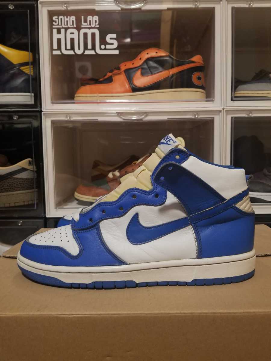 VNTG 名品 1999年製 NIKE DUNK HIGH LE 復刻 カレッジカラー ナイキ 