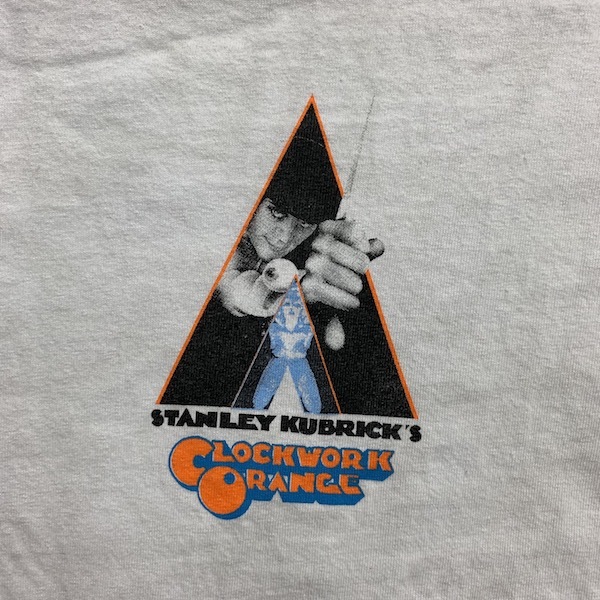 時計じかけのオレンジ Tシャツ ヴィンテージ Clockwork A - Orange 90