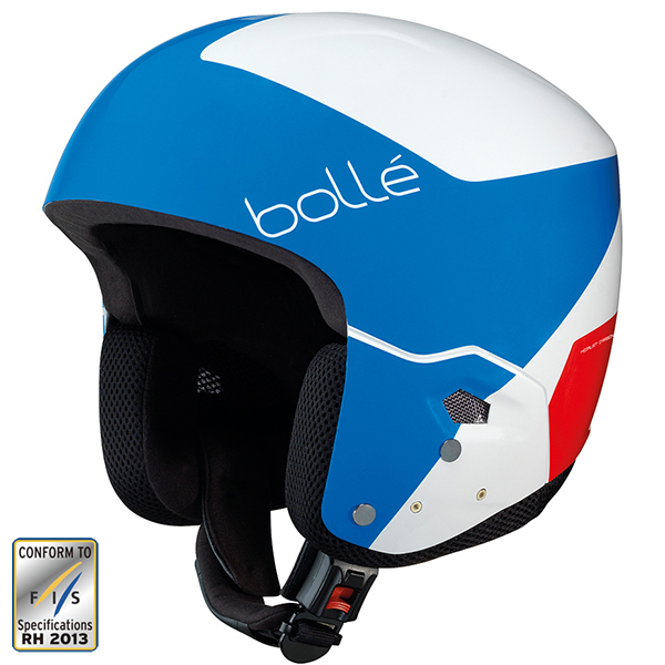 新品　bolle MEDALIST L 57-58cm ●新FIS規格 ●GSヘルメット　軽量フルカーボンシェル　RACE BLUE 2022