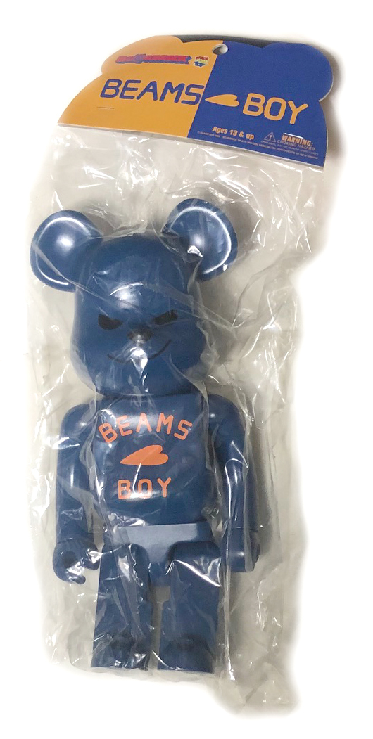 BEAMS BOY Blue ver. 400% ベアブリック/未開封