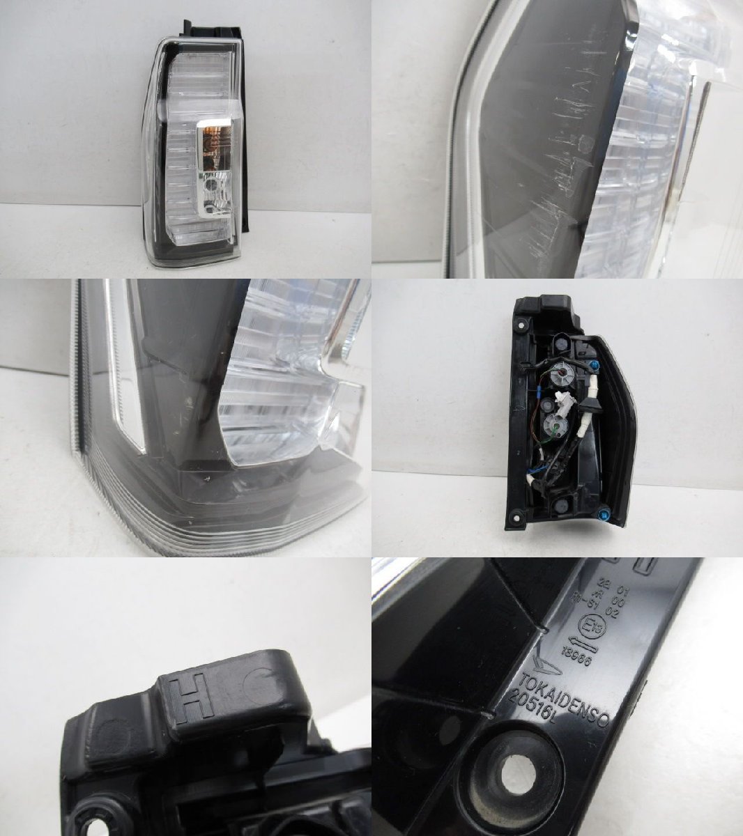 即決有】 タントカスタム LA600S 後期 純正 左 テールランプ テール