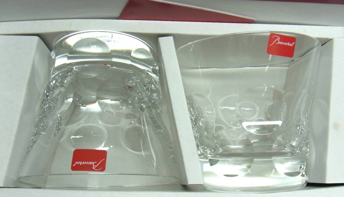1円スタート 未使用保管品 Baccarat BELUGA バカラ ベルーガ ペア 