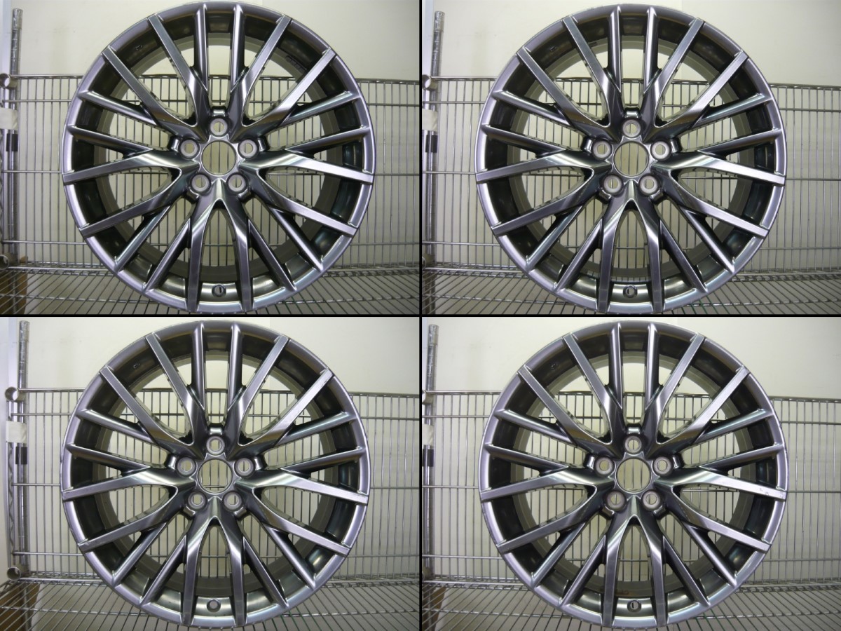 20系レクサスRX Fスポーツ純正○20×8J＋30 5穴×114.3○ホイール4本 
