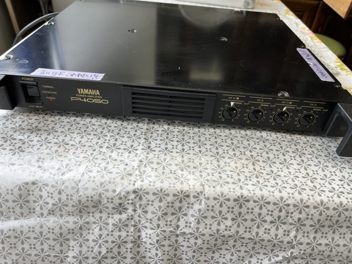 限定SALE，新作登場 YAMAHA ヤマハ P4050 4ch パワーアンプ 8