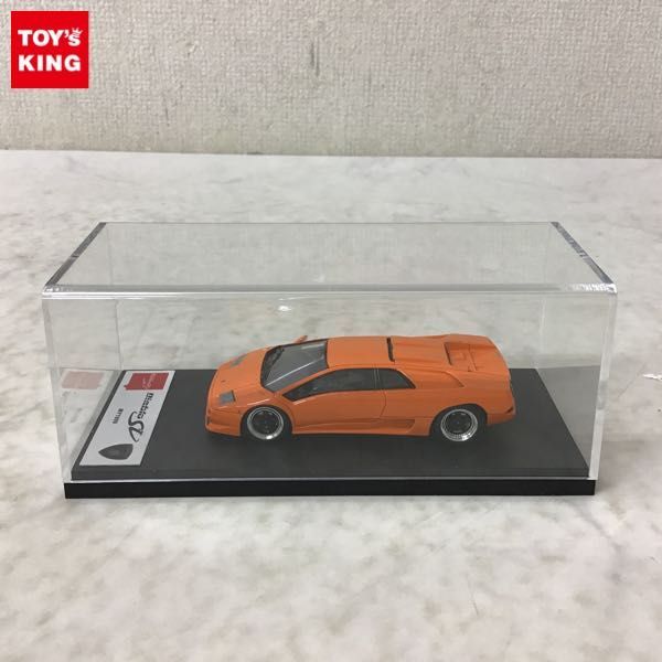 1円〜 破損 メイクアップ 1/43 ランボルギーニ ディアブロSV 1999 オレンジ