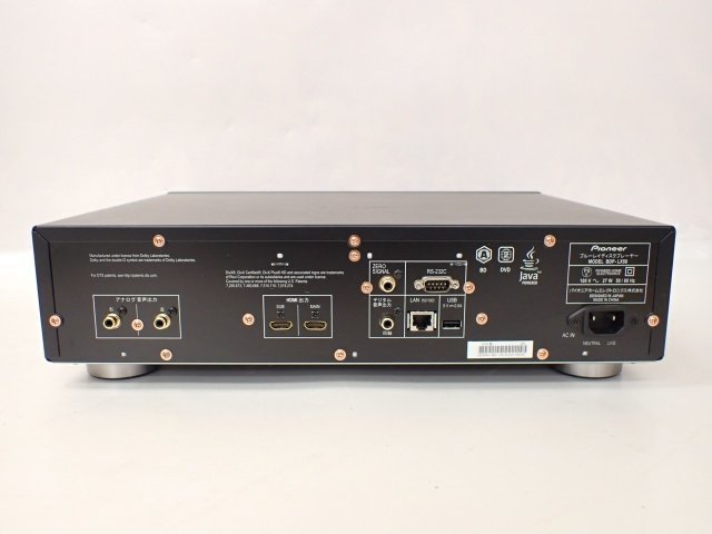 Pioneer パイオニア SACD/CD/BD/DVDプレーヤー ハイグレード