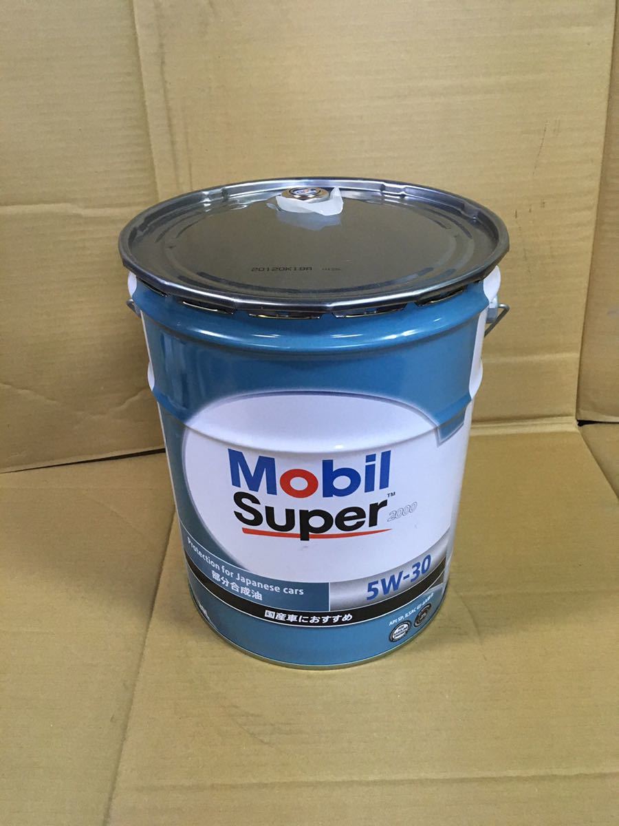 Mobil1 モービル Mobil 5w-30 スーパー2000 20L エンジンオイル