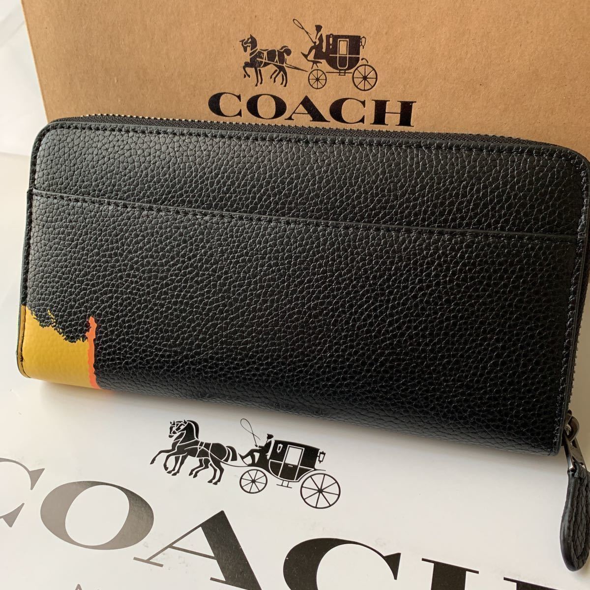 ☆【COACH】バスキア FAMOUSコラボ 長財布 ☆(女性用財布)｜売買された