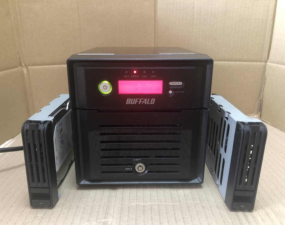 BUFFALO バッファロー TeraStation TS5400R Series NAS HDD 1TB*4 計