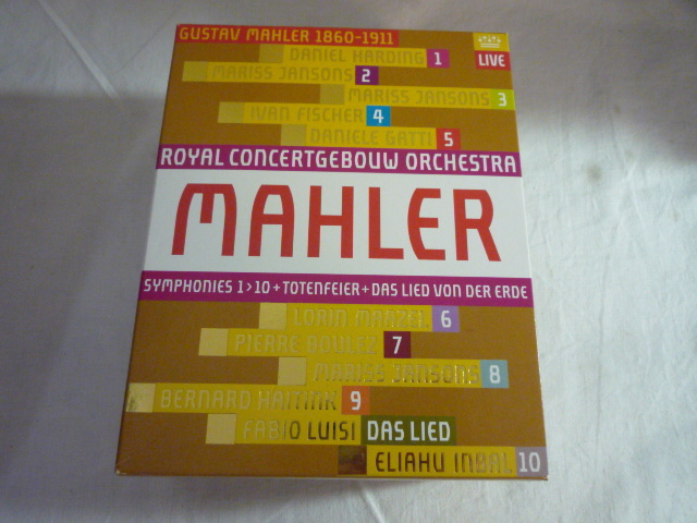 定番，新作 レ 海外版ブルーレイ11本組 GUSTAV MAHLER SYMPHONIES 1-10(クラシック)｜売買されたオークション情報、yahooの商品情報をアーカイブ公開 - オークファン クラシック