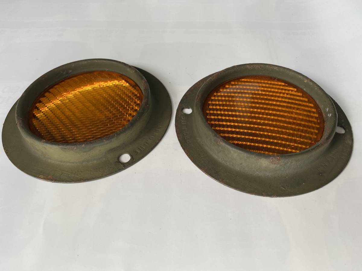 三菱　ジープ　リフレクター　反射板 三菱ジープリフレクター反射板