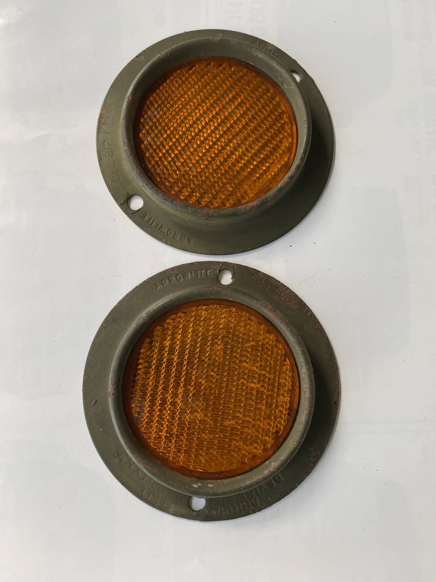 三菱　ジープ　リフレクター　反射板 三菱ジープリフレクター反射板