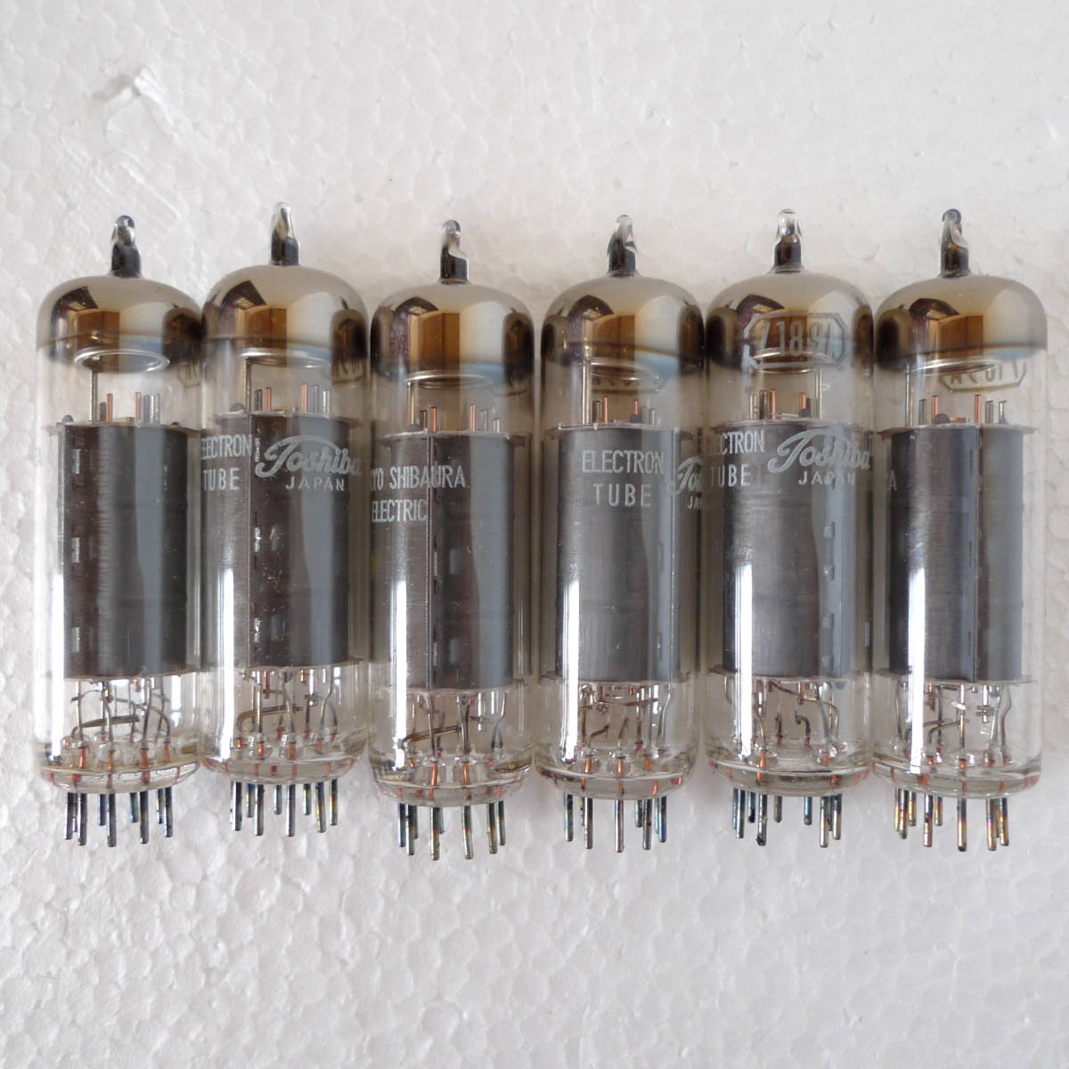 TOSHIBA/東芝 真空管 7189A 6本セット 動作未確認 ジャンクの入札履歴  
