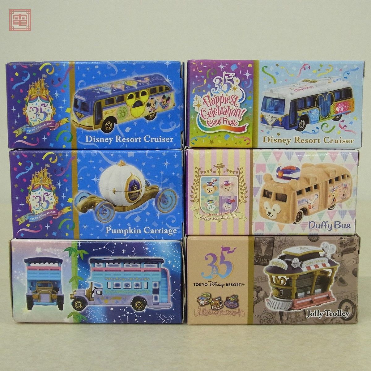 ぬいぐるみ Disney 未開封 ディズニー リゾートクルーザー ダッフィーバス 8台 セット トミカの通販 By M S Shop ディズニーならラクマ シーエレク