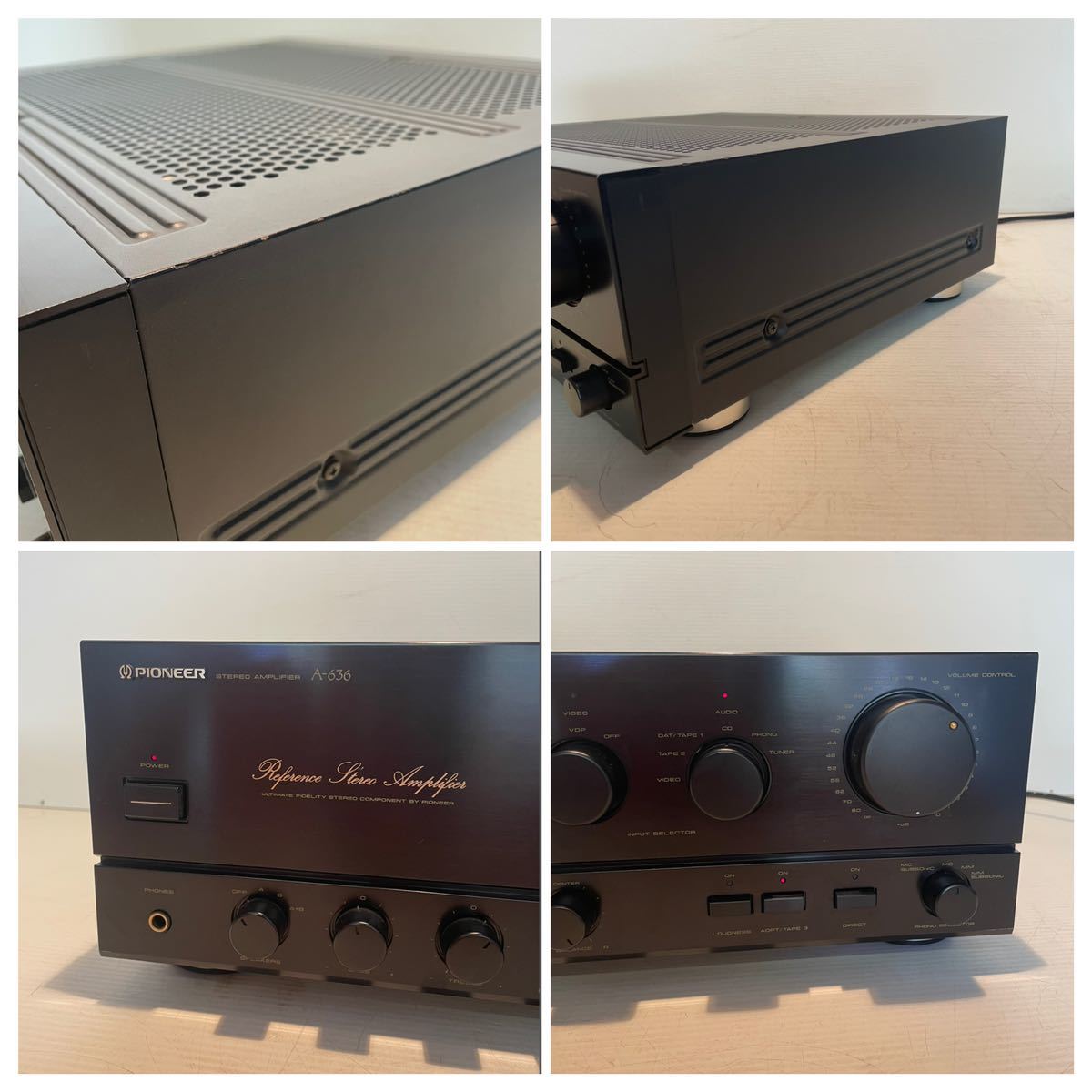 ◇パイオニア PIONEER A-636 プリメインアンプ ジャンク品 A-636