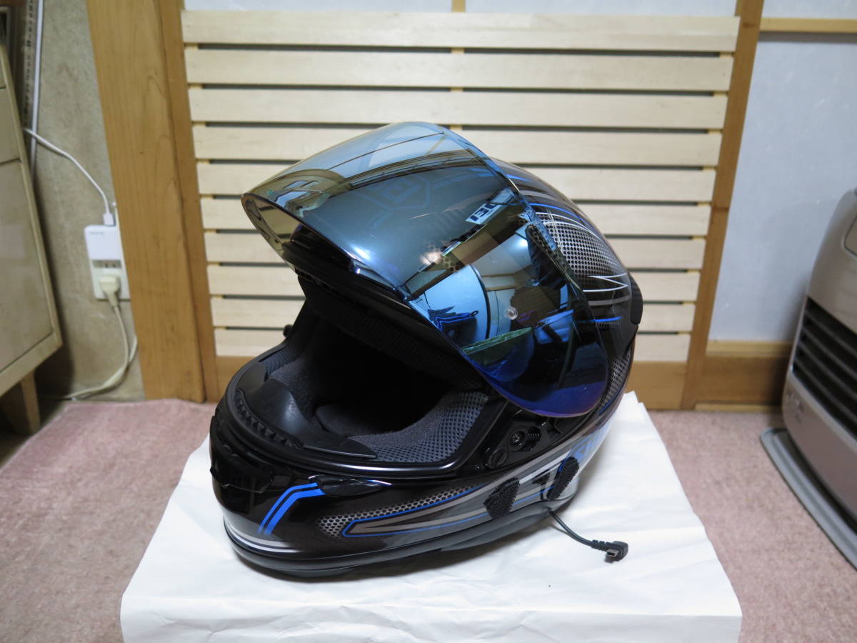 SHOEI Z-7 サイズM ミラーシールド チンスポイラー インカムマイク