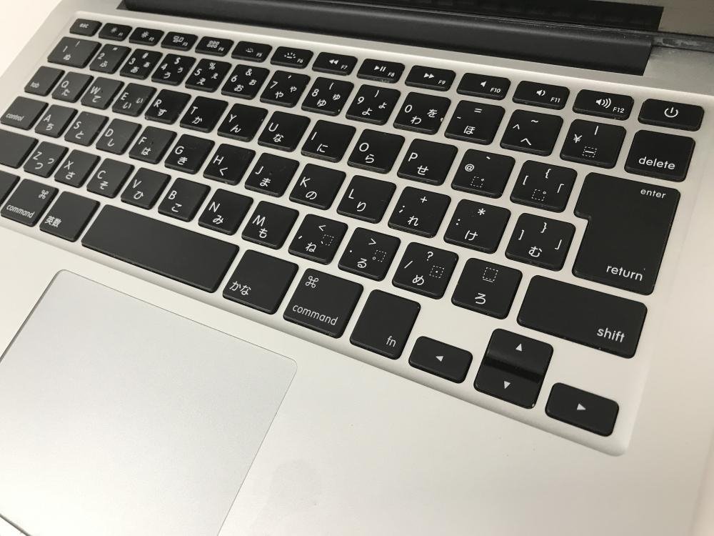 ☆M934【ジャンク品】 MacBook Pro Retina Late 2013 13インチ SSD 512GB