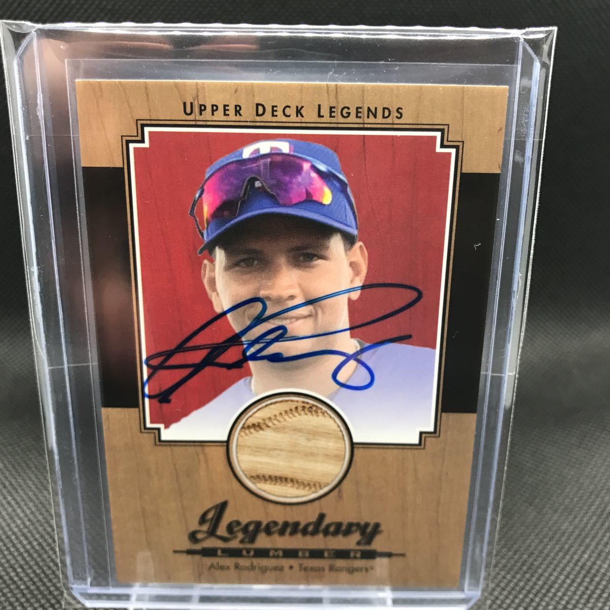 レア!! アレックス・ロドリゲス 直筆サイン 【UPPER DECK】 0 Alex Upper Deck Legends Rodriguez Legendary | eBay Lumber