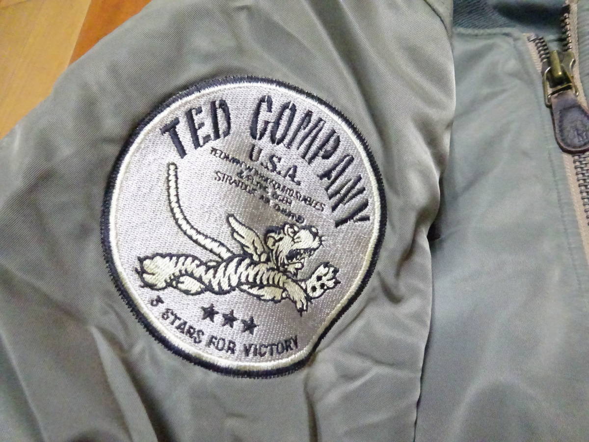 □N-31 □TEDCOMPANY MA-1 ジャンパー サイズ40 フライトジャケット 