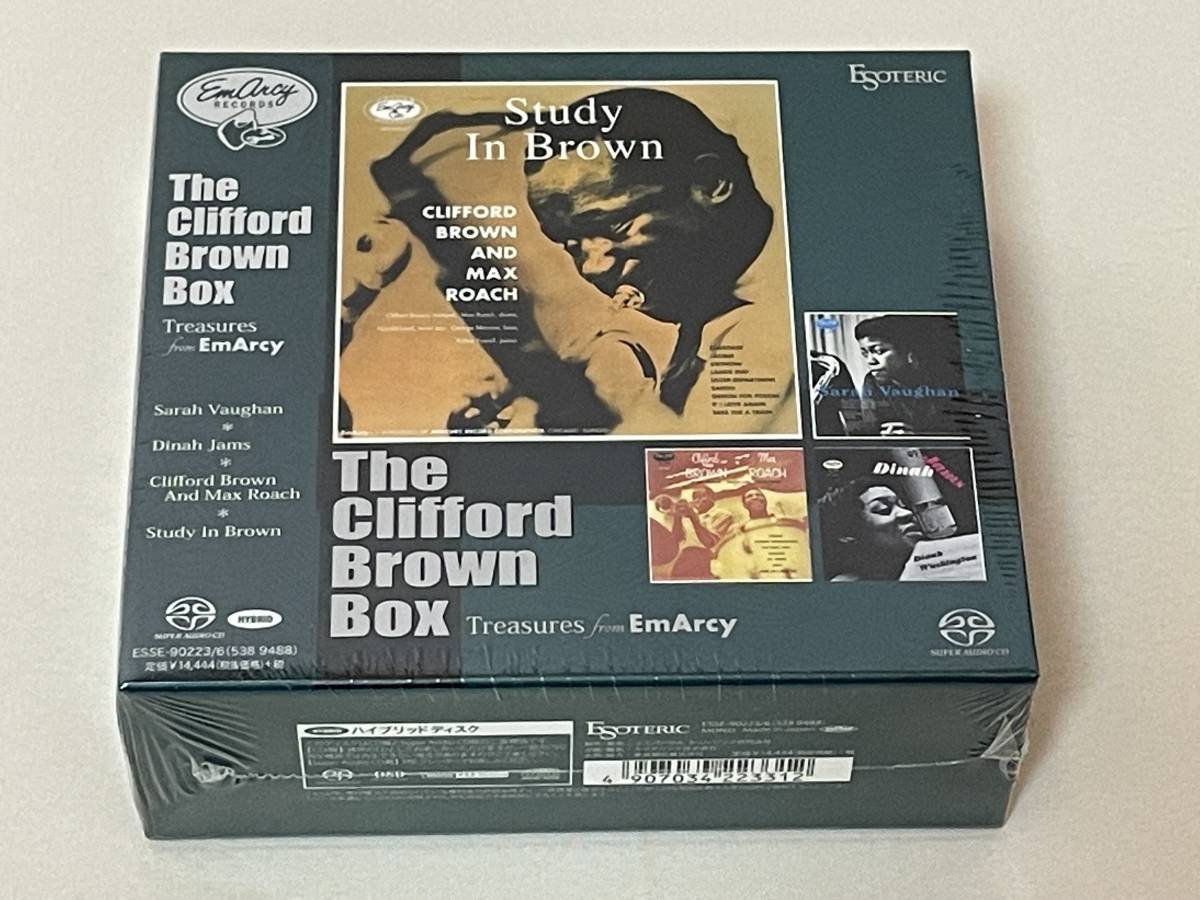 爆買い，高品質 ESOTERIC SACD HB ４枚組 クリフォード ブラウンBOX ESSE-90223/6(ジャズ一般)｜売買されたオークション情報、yahooの商品情報をアーカイブ公開 - オークファン ジャズ一般