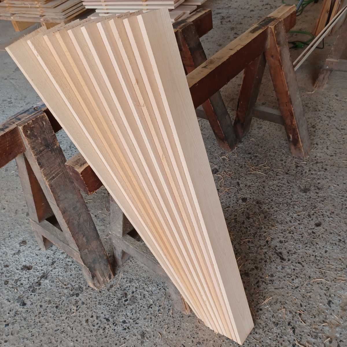 【送料無料，格安】 B-1066 100&times;8.2 9.4&times;1.5cm 国産ひのき 板 10枚セット まな板 棚板 看板 一枚板 桧 檜 DIY(檜（ひのき）)｜売買されたオークション情報、yahooの商品情報をアーカイブ公開 - オークファン 板、シート